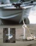 Sand anchors hold exceptional holding power